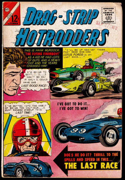 1965 Charlton Drag - Strip Hotrodders #7 VG-
