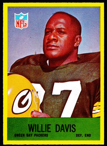 1967 Philadelphia #076 Willie Davis Poor