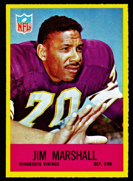 1967 Philadelphia #103 Jim Marshall NM+