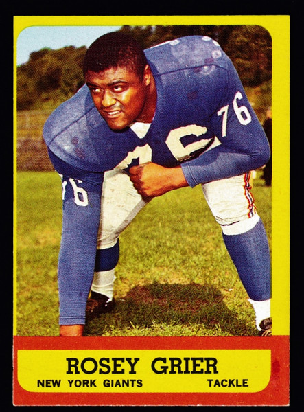 1963 Topps #056 Rosey Grier SP EX