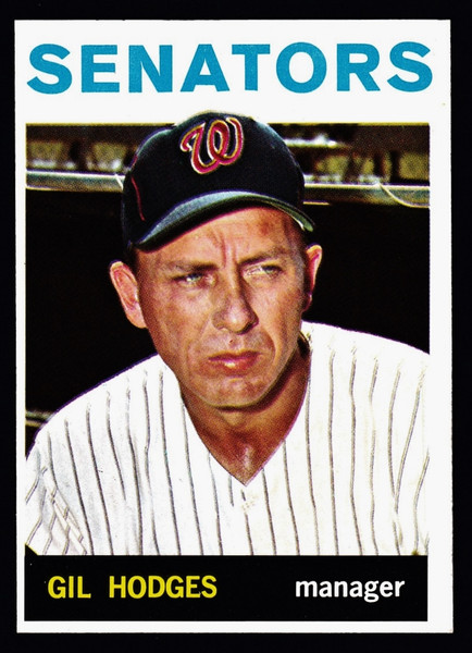 1964 Topps #547 Gil Hodges EXMT