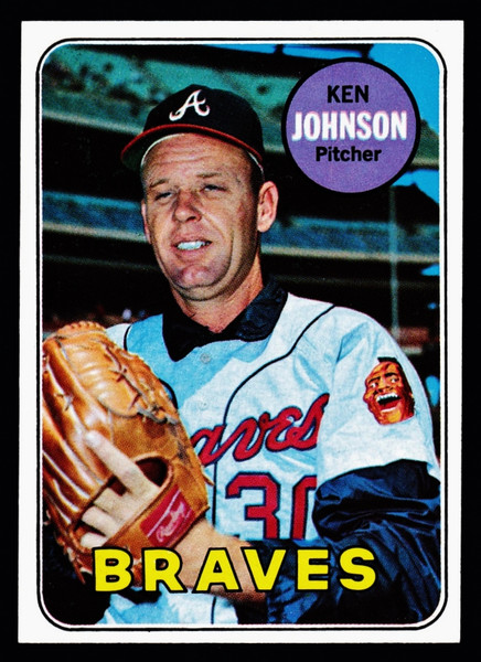 1969 Topps #238 Ken Johnson EXMT+