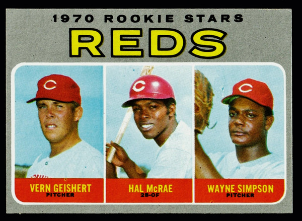 1970 Topps #683 Reds Rookie Stars NM