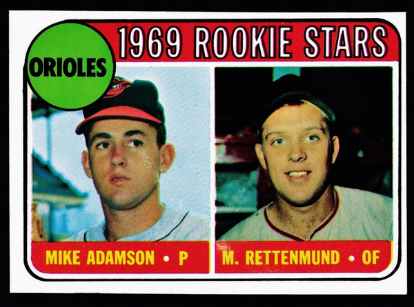 1969 Topps #066 Orioles Rookie Stars EXMT+