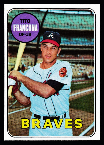 1969 Topps #398 Tito Francona NM+