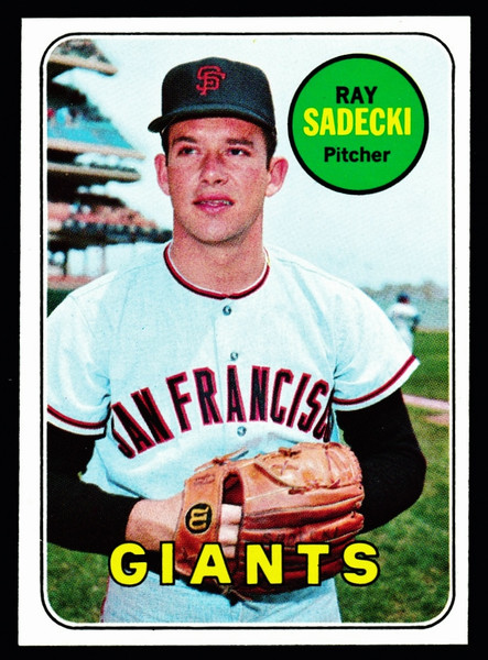 1969 Topps #125 Ray Sadecki NM+