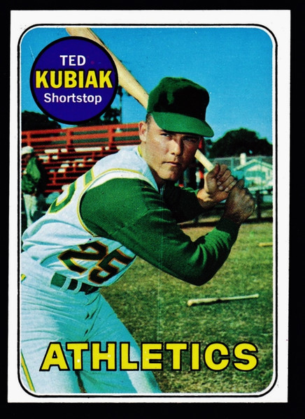 1969 Topps #281 Ted Kubiak EXMT+