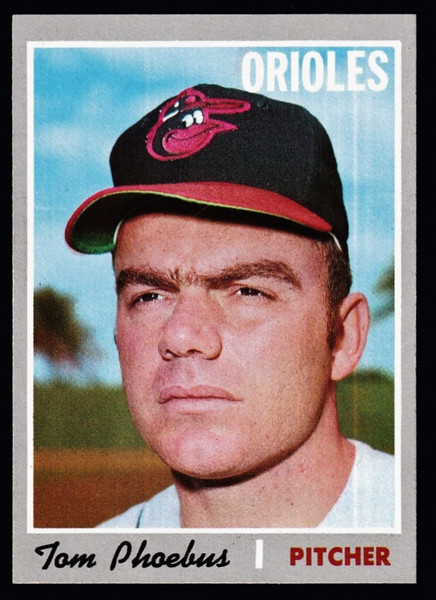 1970 Topps #717 Tom Phoebus NM+