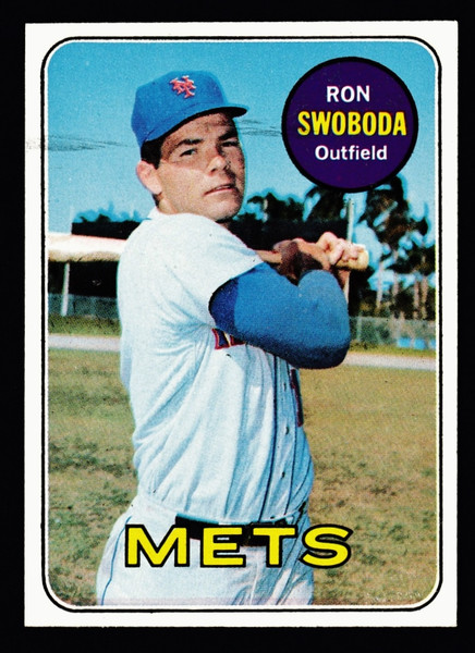 1969 Topps #585 Ron Swoboda EX-