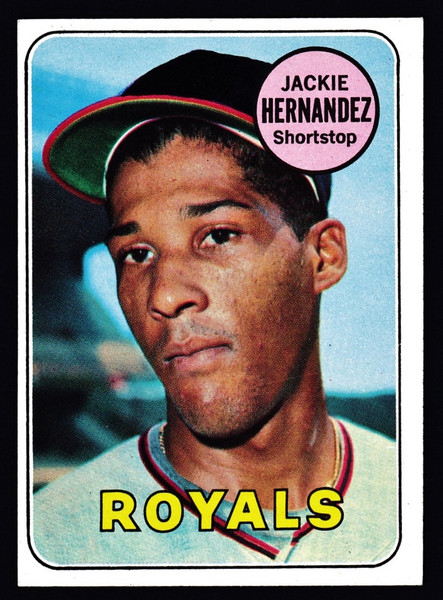 1969 Topps #258 Jackie Hernandez EX