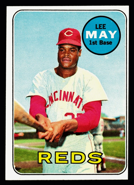 1969 Topps #405 Lee May EX