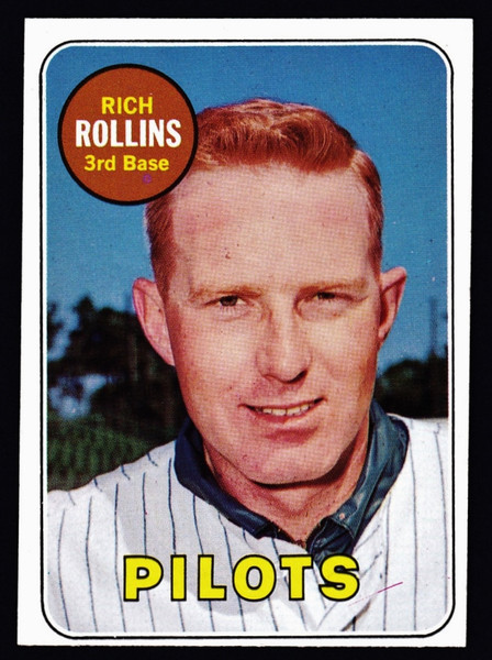 1969 Topps #451 Rich Rollins First Name In Yellow EX+
