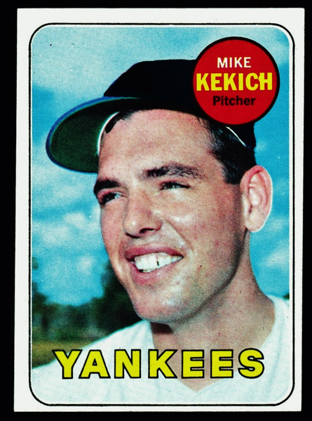 1969 Topps #262 Mike Kekich EX+