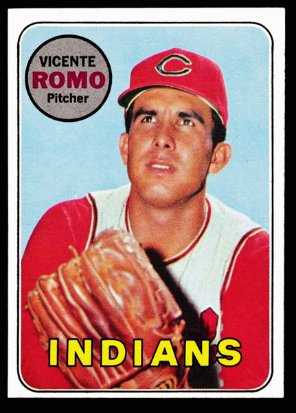 1969 Topps #267 Vicente Romo RC EXMT