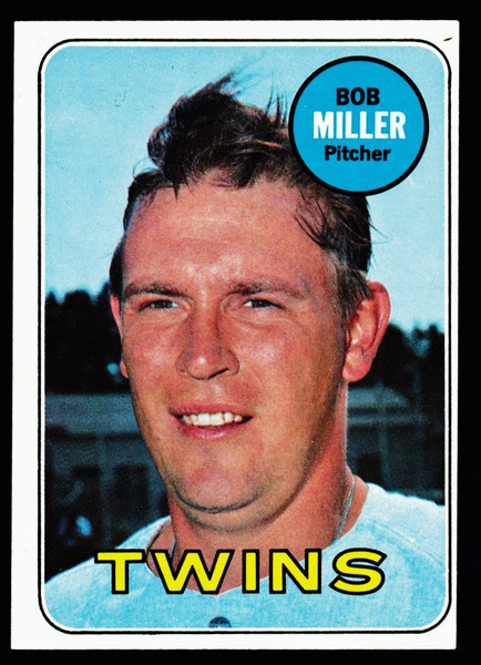 1969 Topps #403 Bob Miller EX-