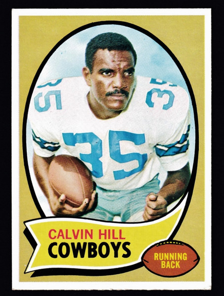 1970 Topps #260 Calvin Hill RC Red Letters EX
