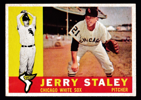 1960 Topps #510 Jerry Staley VG+