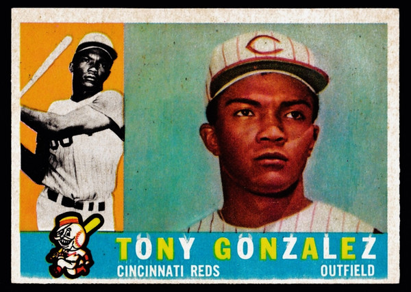 1960 Topps #518 Tony Gonzalez VGEX