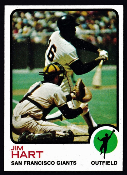 1973 Topps #538 Jim Hart NMMT