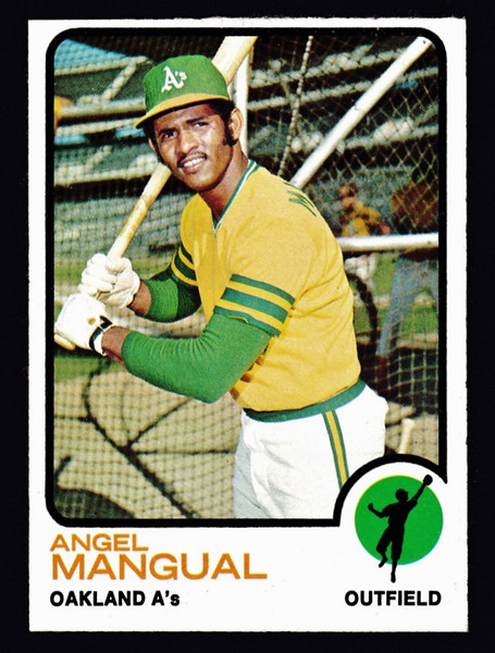 1973 Topps #625 Angel Mangual EXMT+