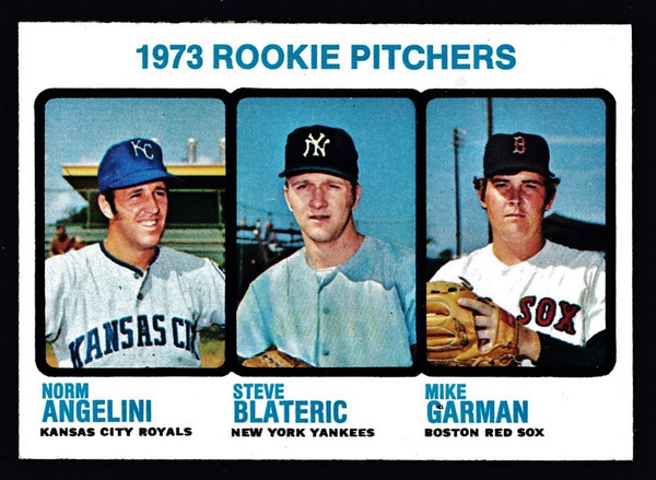 1973 Topps #616 Rookie Pitchers EXMT