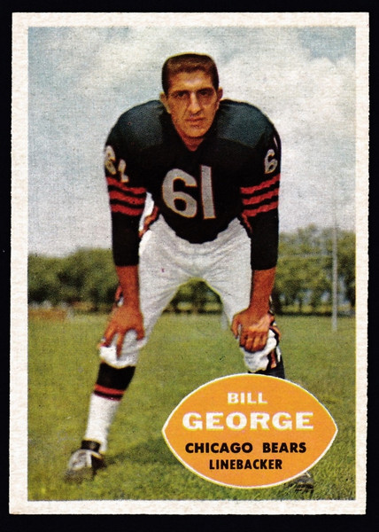 1960 Topps #018 Bill George NMMT