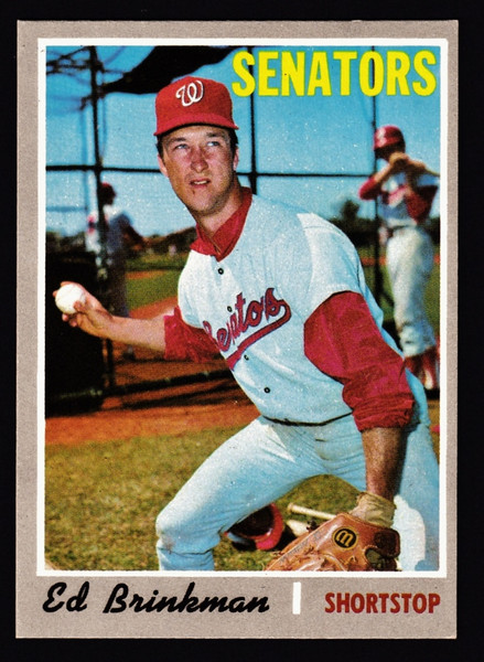 1970 Topps #711 Ed Brinkman EX+