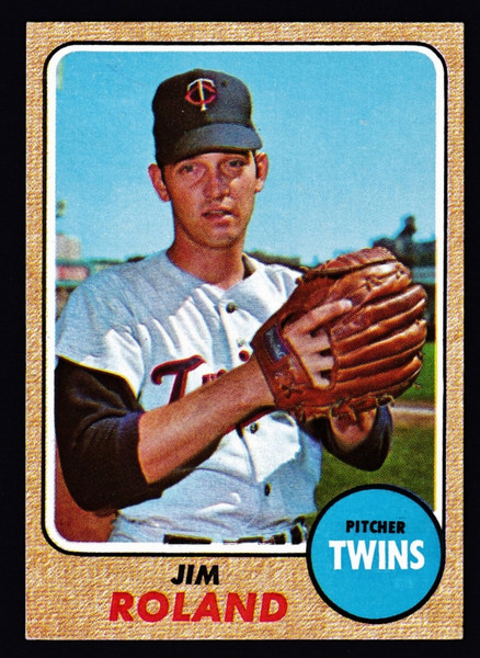 1968 Topps #276 Jim Roland EX