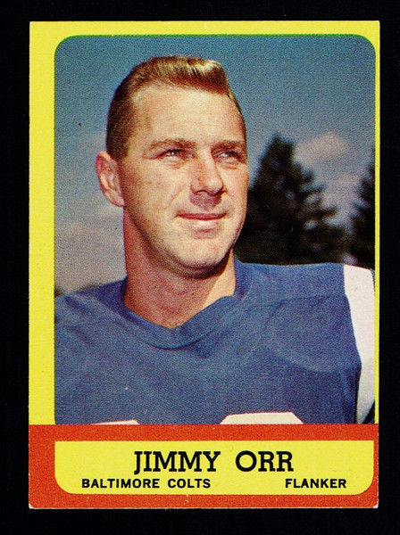 1963 Topps #003 Jimmy Orr VGEX