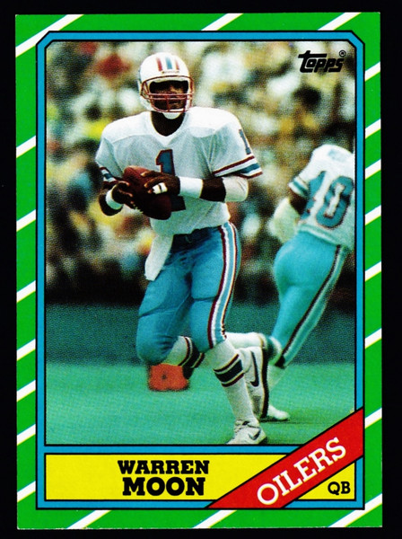1986 Topps #350 Warren Moon EXMT+