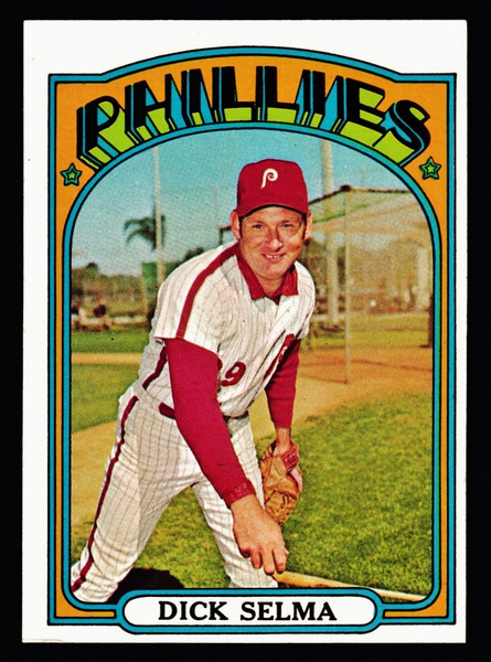 1972 Topps #726 Dick Selma EX