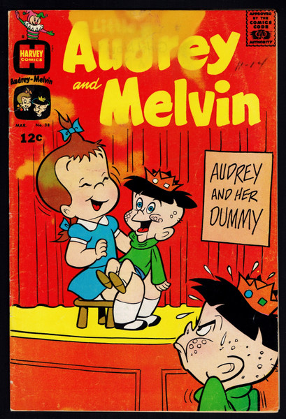 1969 Harvey Little Audrey and Melvin #38 VG-