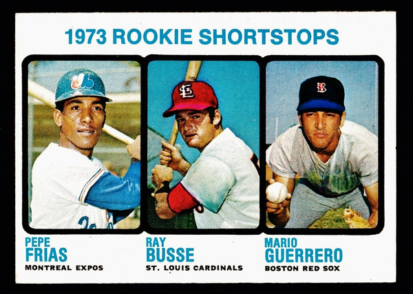 1973 Topps #607 Rookie Shortstops EXMT+