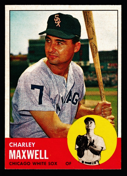 1963 Topps #086 Charley Maxwell NM