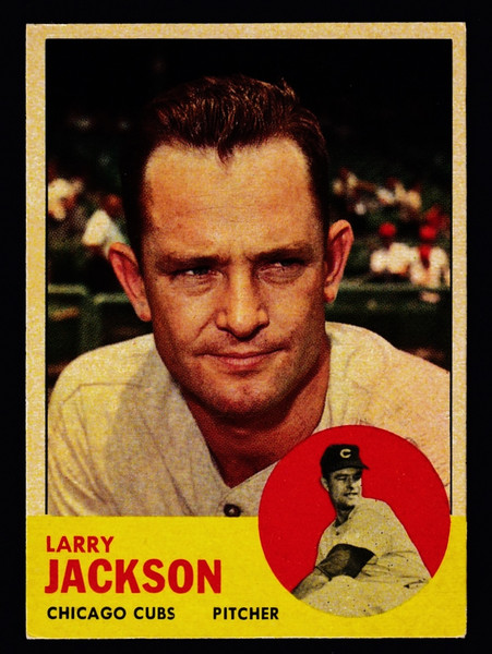 1963 Topps #095 Larry Jackson EX