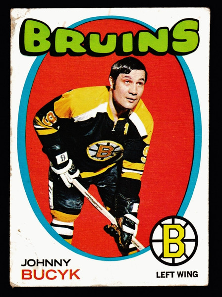 1971 Topps #035 Johnny Bucyk Poor