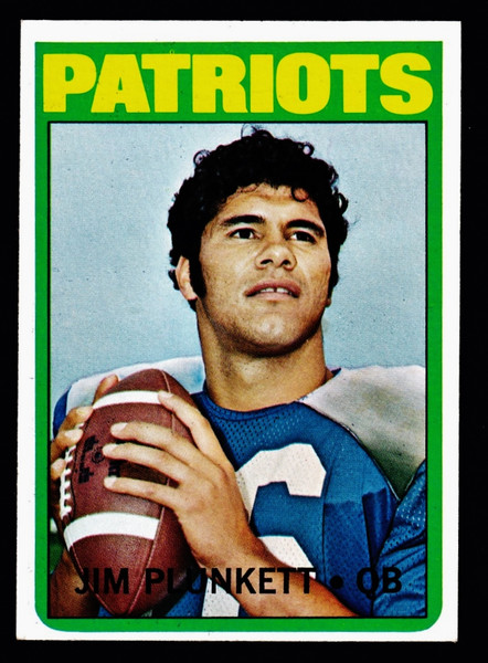 1972 Topps #065 Jim Plunkett RC EX