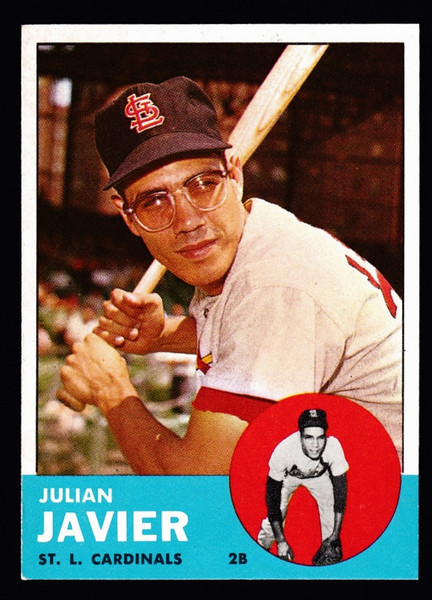 1963 Topps #226 Julian Javier NM