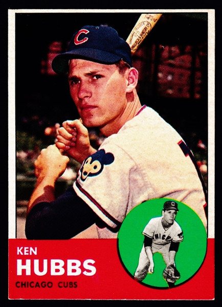 1963 Topps #015 Ken Hubbs EX+