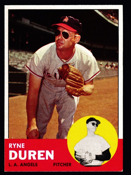 1963 Topps #017 Ryne Duren NM