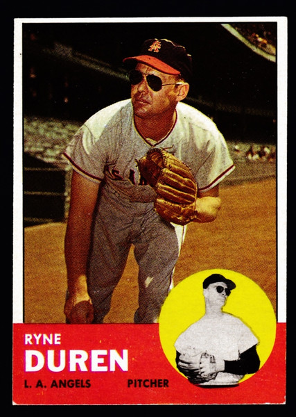 1963 Topps #017 Ryne Duren EX