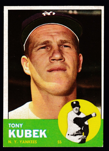 1963 Topps #020 Tony Kubek EX+