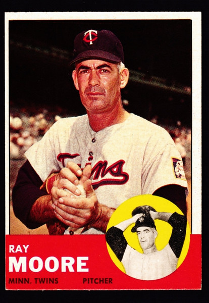 1963 Topps #026 Ray Moore EX+