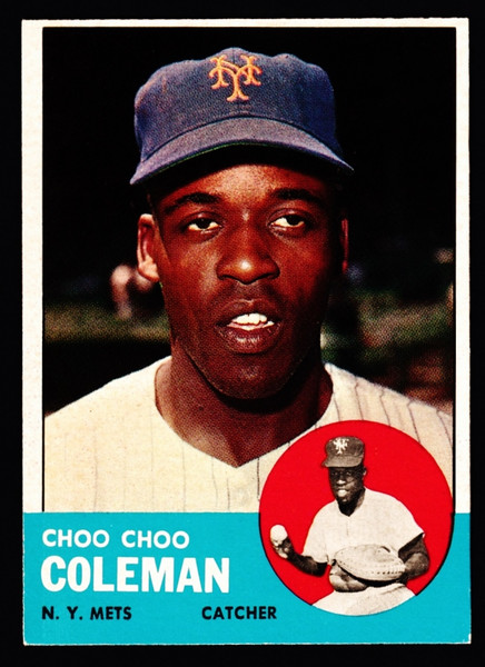 1963 Topps #027 Choo Choo Coleman EXMT