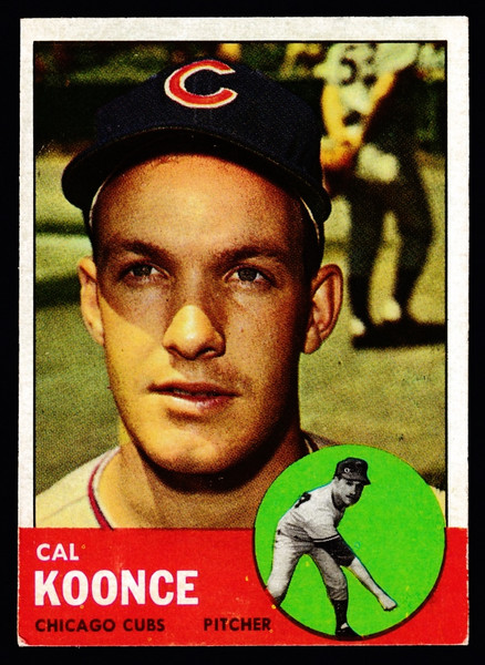 1963 Topps #031 Cal Koonce RC VGEX