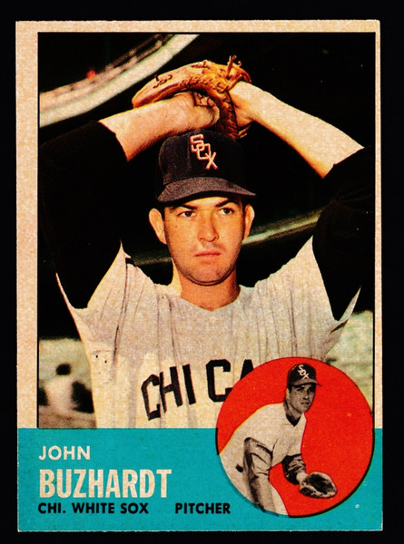 1963 Topps #035 John Buzhardt EX-