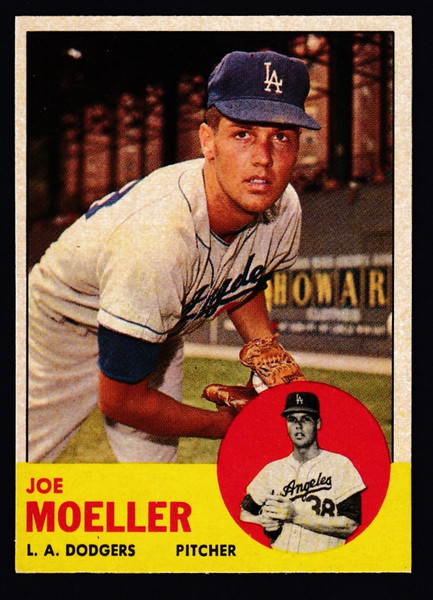 1963 Topps #053 Joe Moeller EXMT