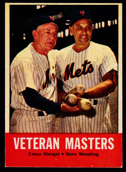 1963 Topps #043 Veteran Masters Stengel EX-