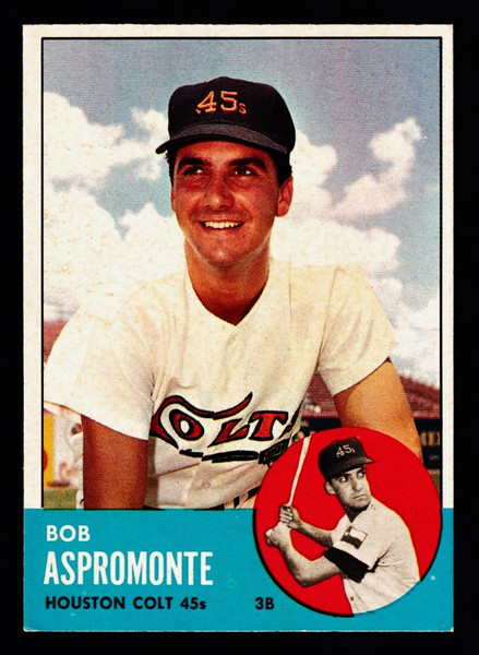 1963 Topps #045 Bob Aspromonte NM
