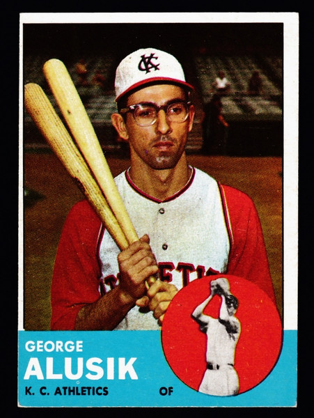 1963 Topps #051 George Alusik VG